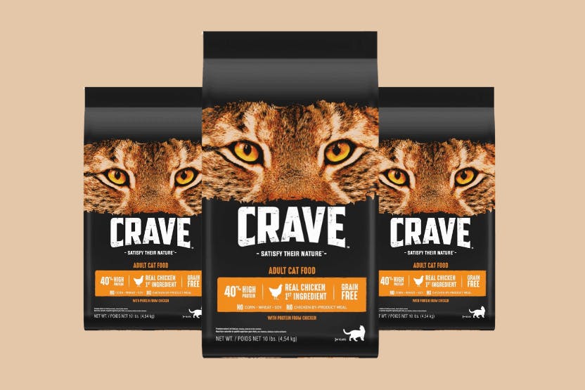 Crave cat food dry best sale