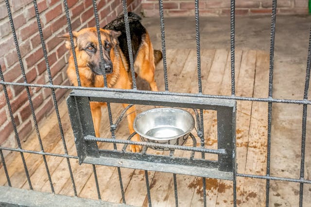 Why is my dog urinating in his crate?